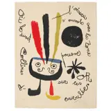 L'oiseau s'envole - 1952 by Joan Miró, Lithographie sur papier vélin, sold Dec 2022
