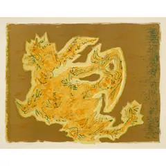 Métamorphose - 1955 by André Masson, Lithographie sur papier vélin, sold Dec 2022