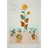 Flordali II - 1981 by Salvador Dalí, Lithographie et gaufrage sur papier vélin d'Arches, sold Dec 2022