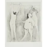 L'impiccato - 1946 by Marino Marini, Eau-forte sur papier vélin BFK Rives, sold Dec 2022