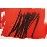 Farandole, suite A, pl. XIII - 1971 by Hans Hartung, Lithographie sur papier vélin de Guarro, sold Dec 2022