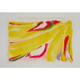 Esquisse du rideau de l'opéra de Hong-Kong pour Louis Vuitton - 1989 by Olivier Debré, Lithographie sur papier vélin, sold Dec 2022