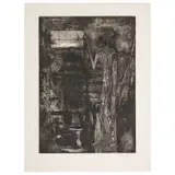 Personnage au presse d'imprimerie by Germaine Richier, Eau-forte et aquatinte sur papier vélin, sold Dec 2022