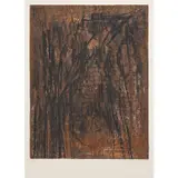 Brune - 1962 by Maria Helena Vieira da Silva, Lithographie sur papier vélin, sold Dec 2022