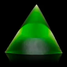 Eye Of The Pyramid" by Stanislav Libenský and Jaroslava Brychtová, Czech Republic, sold Jan 2017