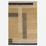 Low-pile carpet by Contemporary, c. 2010, machine-woven wool, sold Jan 2023