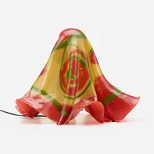 Rug lamp by Gaetano Pesce, 1995, cast resin, steel, sold Jan 2023