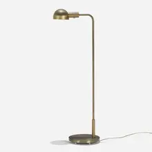 Floor lamp by Casella, c. 1965, brass, sold Jan 2023