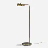 Floor lamp by Casella, c. 1965, brass, sold Jan 2023