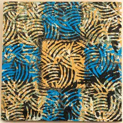 Untitled by James Massena March, Oil on wood, offered Oct 2026