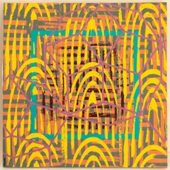 Homage to The Sq #2 by James Massena March, Acrylic on canvas,Signed and titled on verso.H: 24 W: 24 in., offered Oct 2026