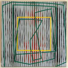 Homage to The Sq #2 by James Massena March, Acrylic on canvas,Signed and titled on verso.H: 24 W: 24 in., offered Oct 2026