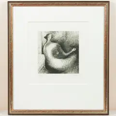 Seated Figure by Henry Moore, Etching on paper, offered Sep 2026