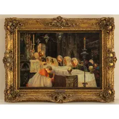 Holy Communion by José Gallegos y Arnosa, Oil on board, offered Sep 2026