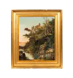 The Bathers" - 1866 by Edward Henry Holder, oil on canvas, sold Jan 2026