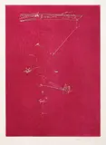 Untitled by John E. Dowell Jr., etching "Philadelphia Song", sold Dec 2023