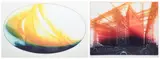(2) etchings by Donald Stoltenberg, etching and aquatint on paper, sold Dec 2023