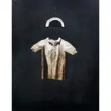 Untitled (Dress with Dish) by Todd Murphy, 1994, collage, sold Mar 2022