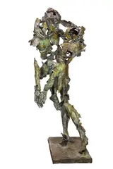 Untitled by Denis Chetboune, bronze sculpture, sold Mar 2022