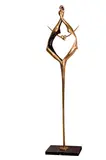 One Heart by Monyo Simon Mihailescu-Nasturel, bronze sculpure, sold Mar 2022
