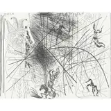 Vieux Bouffon Contemplant des Acrobates I" plate 335 from "347 Series by Pablo Picasso, 1832, etching, sold Mar 2022