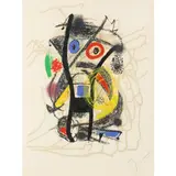 Untitled by Joan Miró, 1093, lithograph in colors, sold Mar 2022