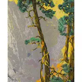 Cliff Dwellings," circa by Gustave Baumann, woodcut in colors, sold Mar 2022