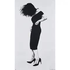 Gretchen by Robert Longo, 2018, lithograph, sold Mar 2022