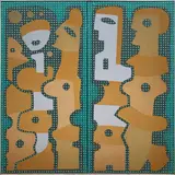 Untitled by Yiannis Maltezos, oil on canvases, sold Mar 2022