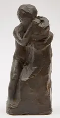 Maquette for Child on Tree Stump, circa 1950 by Florence Wyle, circa 1950, bronze, sold Mar 2026