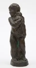 Maquette of Standing Child, circa 1920 by Florence Wyle, bronze, sold Apr 2026