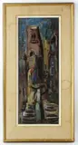 tower by Hari Ambadas Gade, oil on board, sold May 2024