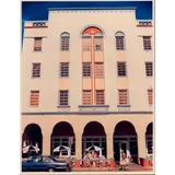 stunningly captured the facade of The Edison Hotel on Ocean Drive by Photographer Bob Edelson, photograph is represented in the 1991 book, sold Jun 2023