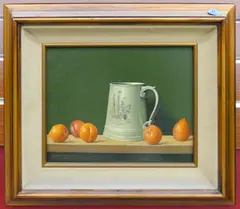 Untitled by Dennis Ramsay, Oil Framed 13''x15'', sold Jun 2023