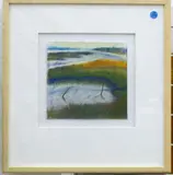 Untitled by Jackie Bush Turner ''Waiting'', Pastel Framed 17''x16'', sold Jun 2023