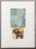 Das Lied Von Der Erde by Bernd Haussman, mixed media on paper, sold Nov 2023