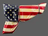 Gun USA by Helder Batista, 2012, Mixed Media, sold Dec 2023