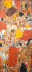 New York School by Gwendoline Davies, 1962, Oil on Canvas, sold Dec 2023