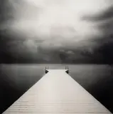 Snow Dusted Dock by Josef Hoflehner, Photograph, sold Dec 2023