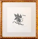 Untitled by Georges Braque, 1962, Woodcut on Paper, sold Dec 2023