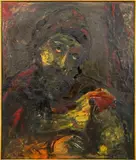Untitled by Joachim Probst, Oil on Canvas, sold Dec 2023