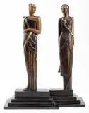 East & West by Wang Jida, Bronze, sold Dec 2023