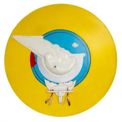 wall sculpture from his "Cloud Goddess" series by Ted Ramsay, mixed media of cast fiberglass resin, sold Dec 2023
