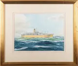 Oronsay by Andrew Dibben, 1981, Watercolour on paper -, sold Jun 2026