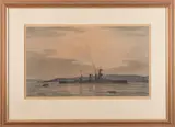 HMS Iron Duke by Donald William Lambie, Watercolour -, sold Jun 2026