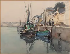 Untitled by Henri Bouvrie, Watercolour on paper -, sold Jun 2026