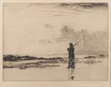 The Waterfowler by Norman Wilkinson, Etching -, sold May 2026