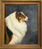 Stracathro Ralph by Lucy Waller, Oil on board -60 x, sold May 2026