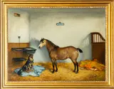 Puggy by Edwin Frederick Holt, 1883, Oil on canvas, sold May 2026