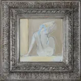 Blue Ribbon by Bianca Smith, Acrylic and gouache on board -, sold May 2026